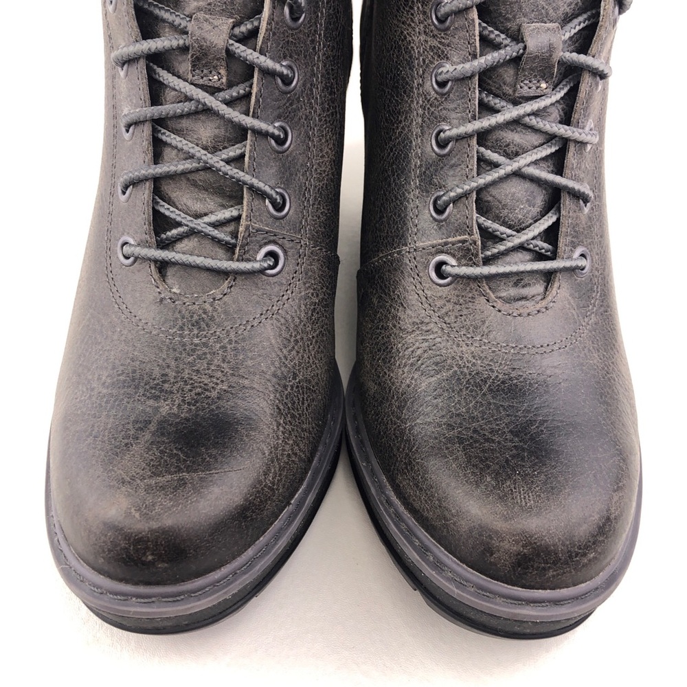 Timberland Kellis Leather Wedge Ankle Boots 9 - Picture 12 of 12
